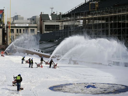 Chicago Cubs Home Opener Postponed by Snow » Foul Territory Baseball